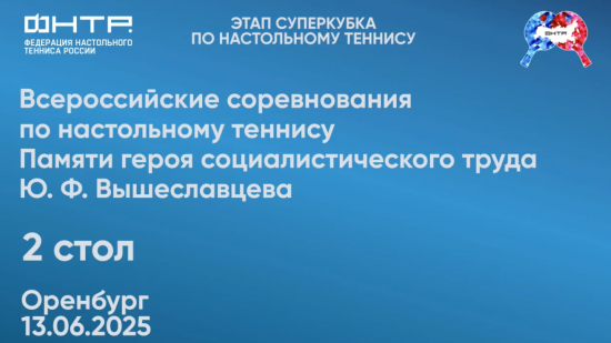 Всероссийские соревнования в Оренбурге 2025. 2 стол. 1 день
