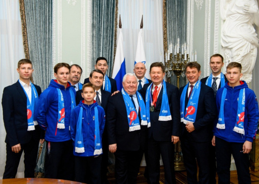 Алексей Миллер встретился с «Факел-Газпромом»