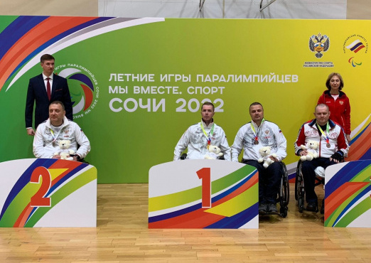 Вячеслав Шаповалов, Гульмира и Михаил Гонобины – бронзовые призеры Летних игр паралимпийцев «Мы вместе. Спорт»