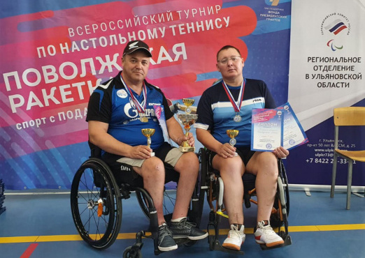 Андрей Воронин и Виталий Куклин стали победителями турнира «Поволжская ракетка»