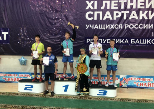 Алексей Самохин стал победителем Спартакиады учащихся