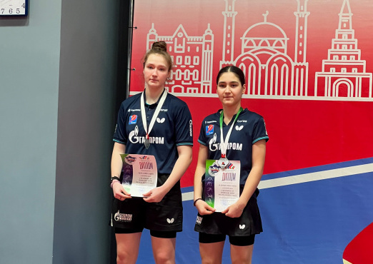Арина Абдуллина и Амина Илимбетова стали серебряными призерами чемпионата ПФО в парном разряде
