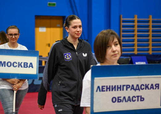 В Центре настольного тенниса торжественно открыли чемпионат России по спорту глухих