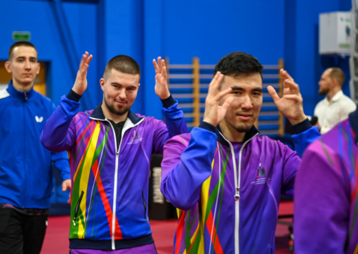 В Центре настольного тенниса торжественно открыли чемпионат России по спорту глухих