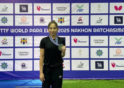 Гульмира Гонобина стала серебряным призером турнира ITTF World Para Elite Nakhon Ratchasima 2025