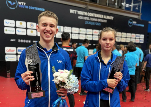 Алексей Самохин взял золото турнира WTT Youth Contender Almaty 2025