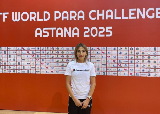Гульмира Гонобина вышла в полуфинал турнира ITTF World Para Challenger Astana 2025