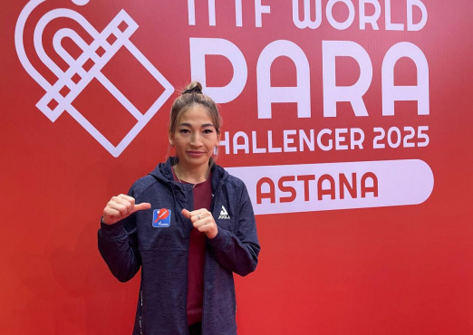 Гульмира Гонобина стала победительницей турнира ITTF World Para Challenger Astana 2025 в одиночном разряде