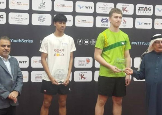 Алексей Самохин стал победителем турнира WTT Youth Contender Manama 2026